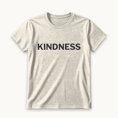 Kindness tee — product photography