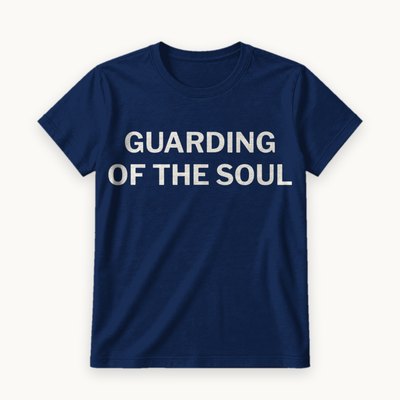 Guarding of the Soul tee — product photography