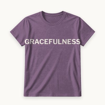 Gracefulness tee — product photography